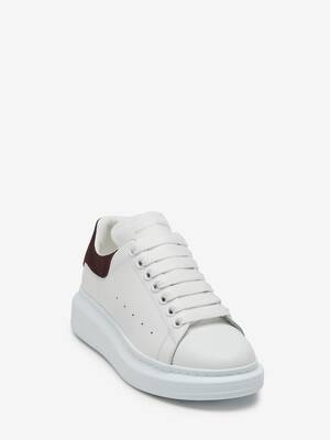 burgundy alexander mcqueen sneakers