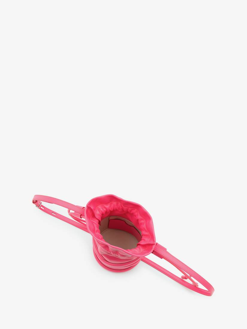 Damen Taschen Bucket Taschen und Geldbörsen Alexander McQueen The Soft Curve Beuteltasche in Pink 