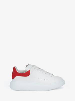 Tread Slick Lace Up in Lust Red | Alexander McQueen US
