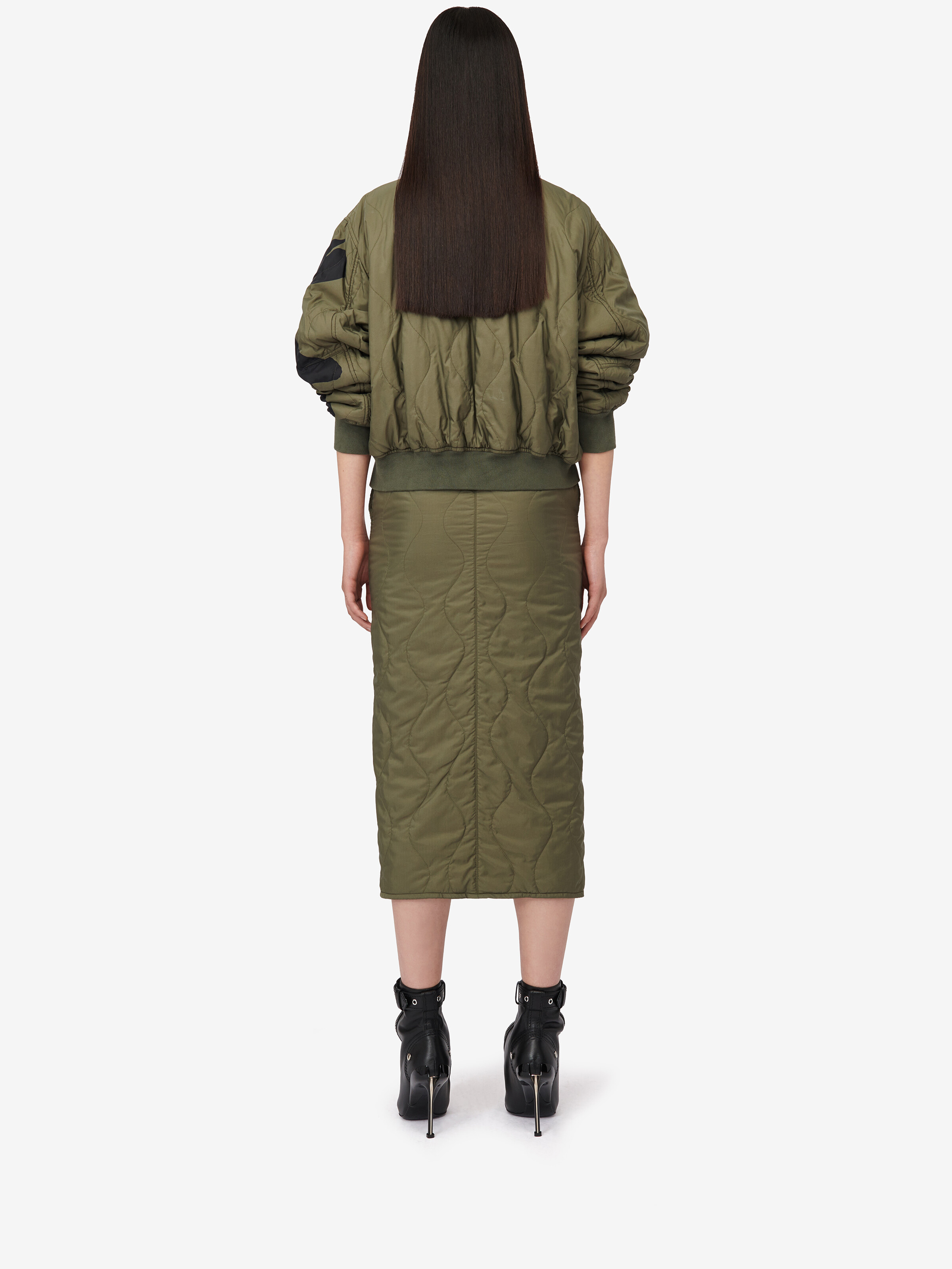 Orchid Quilted Skirt