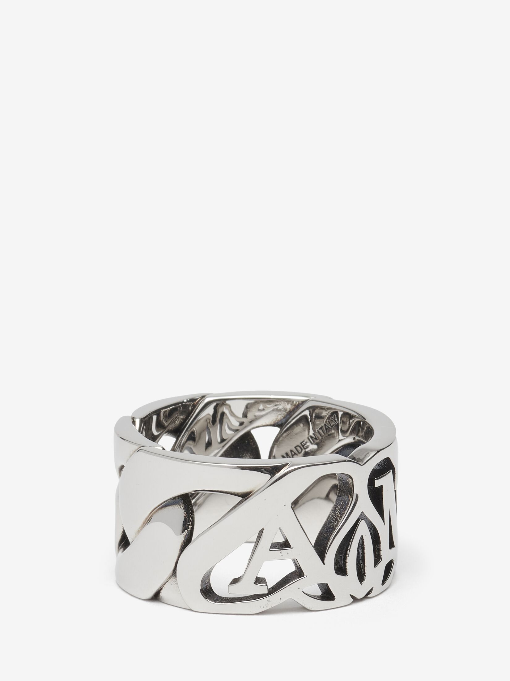 Ivy Skull Ring in Antique Silver | Alexander McQueen US