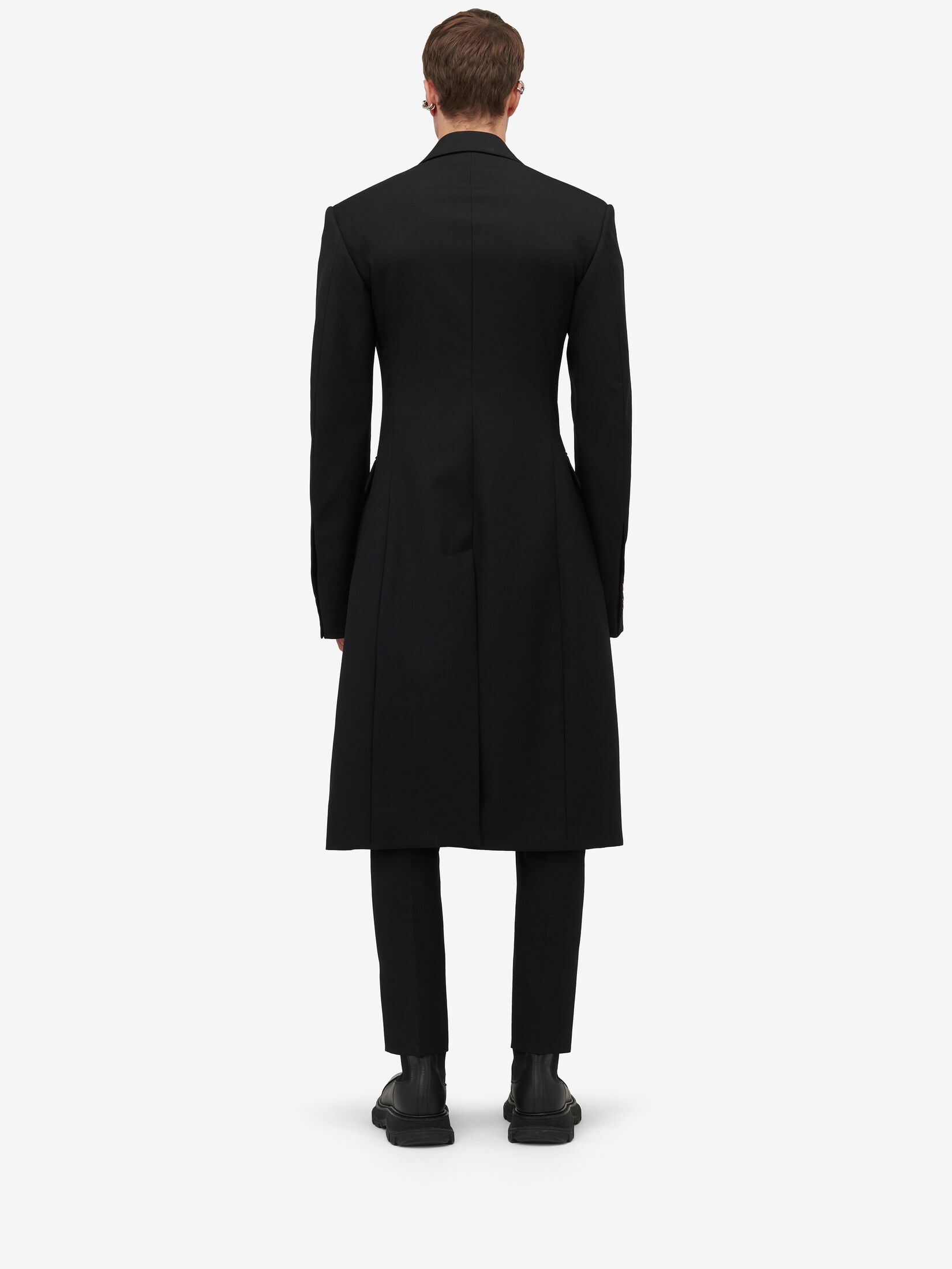 Zweireihiger Couture-Mantel
