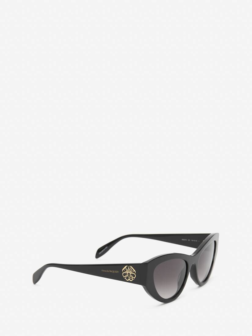 Katzenaugen-Sonnenbrille Mit Seal-Logo
