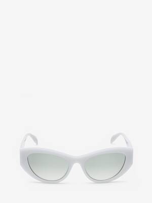 Seal Logo cat-eye sunglasses
