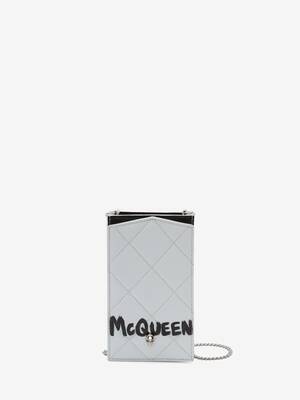 McQueen Graffiti Phone Case with Chain