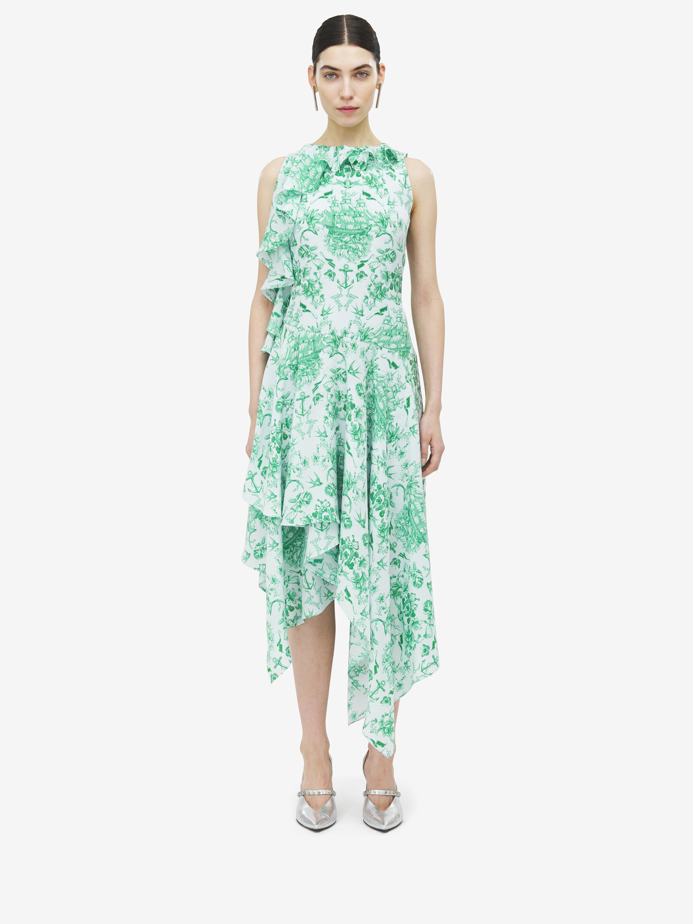 Robe Asymétrique Sailor Tattoo