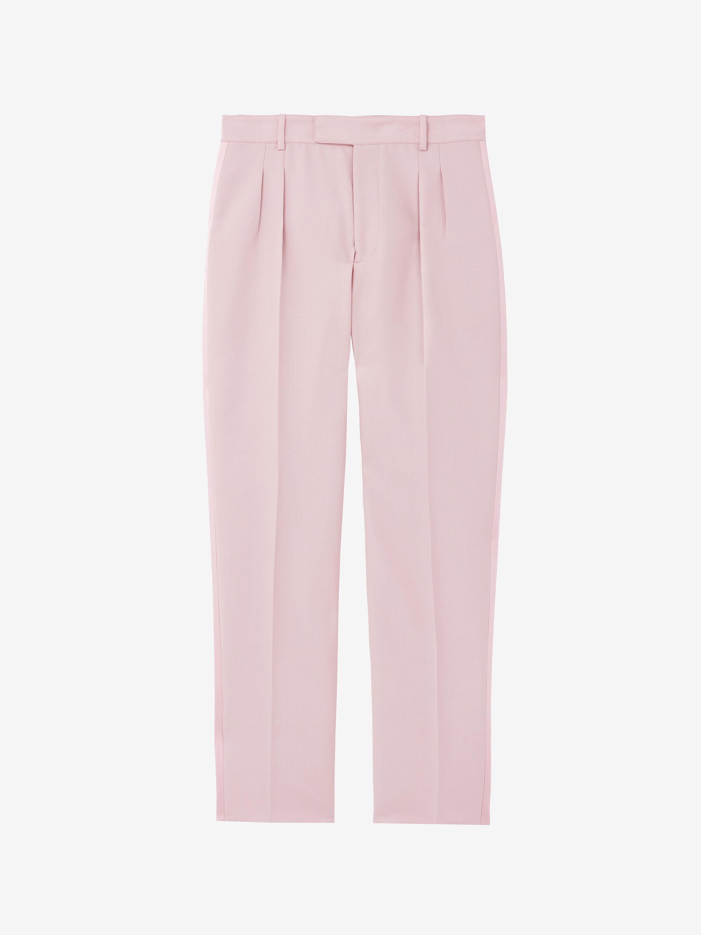 Pleat Detail Tuxedo Trousers