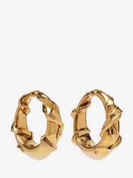 Snake Hoop Earrings