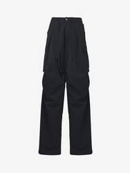 Pleated Cargo Trousers