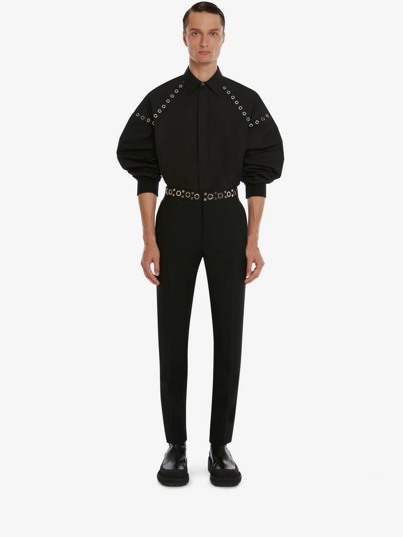 Chemise Avec Œillets