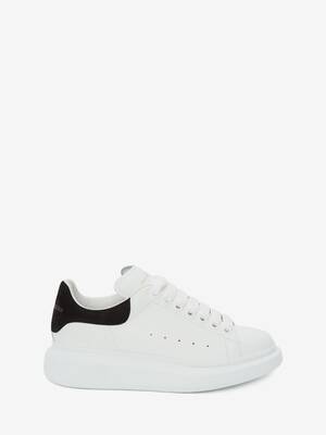 Women's Oversized Sneaker in White | Alexander McQueen US