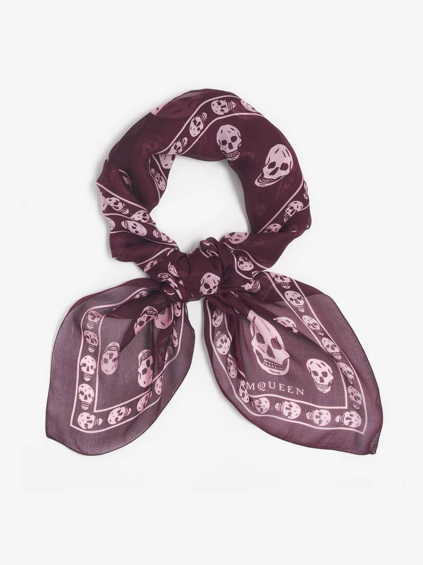 Foulard Classic Skull | Alexander McQueen - image 2