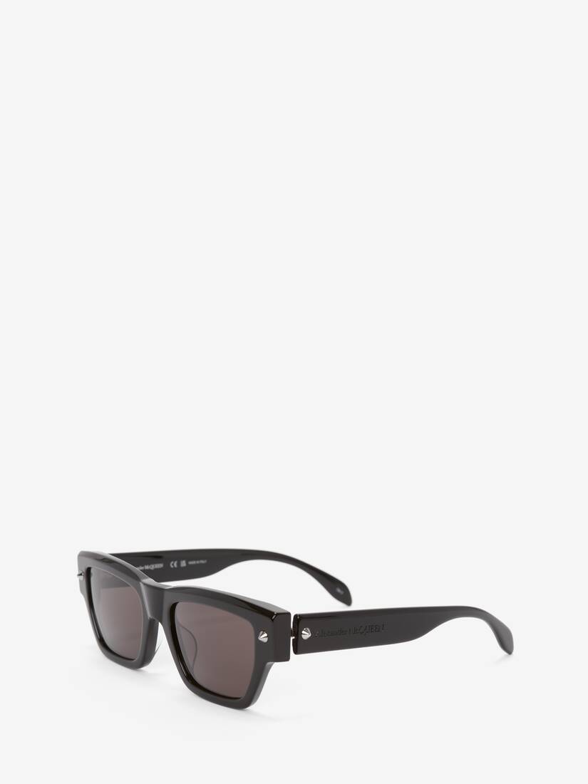 Spike Studs Rectangular Sunglasses