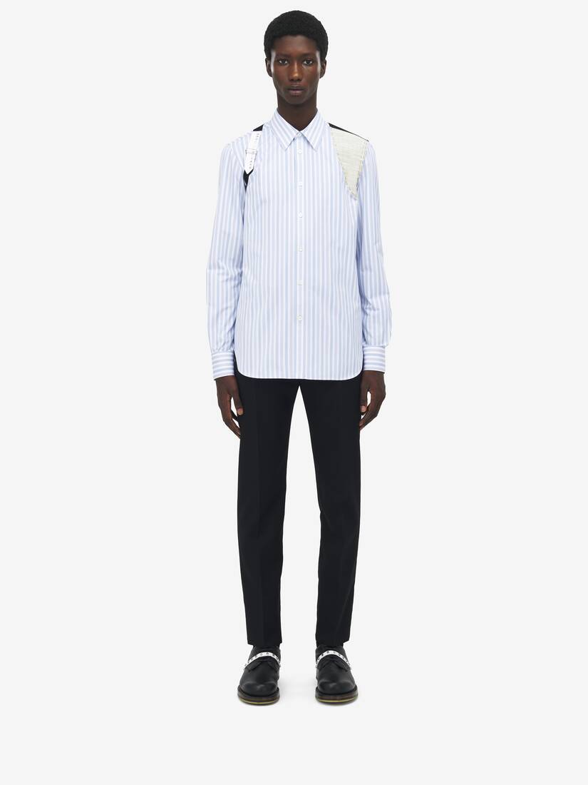 Canvas Detail Harness Shirt