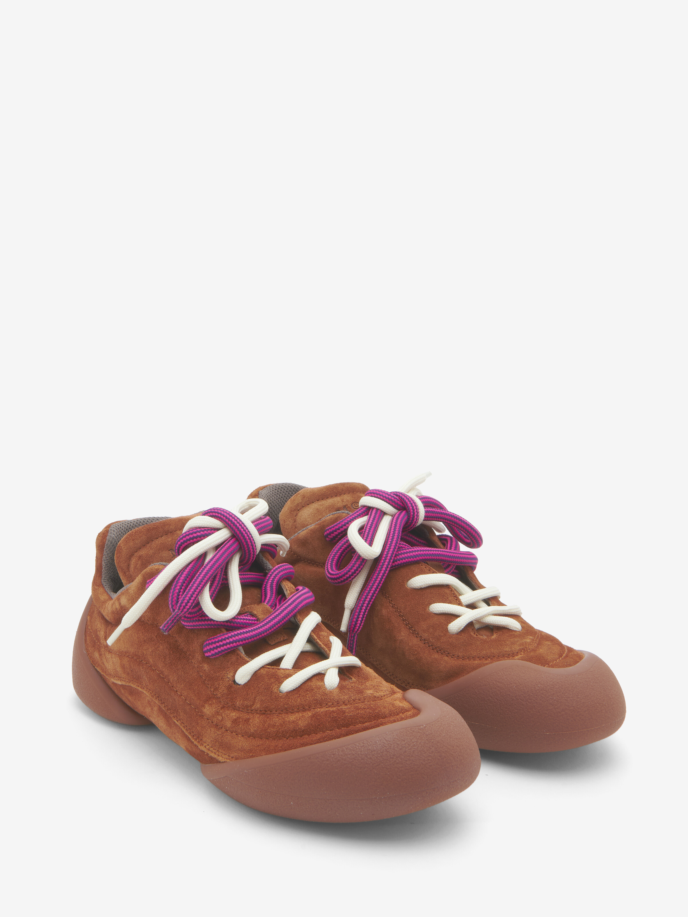 Men's Flexion Sneaker in Brown in Calf Leather | Alexander McQueen - image 2