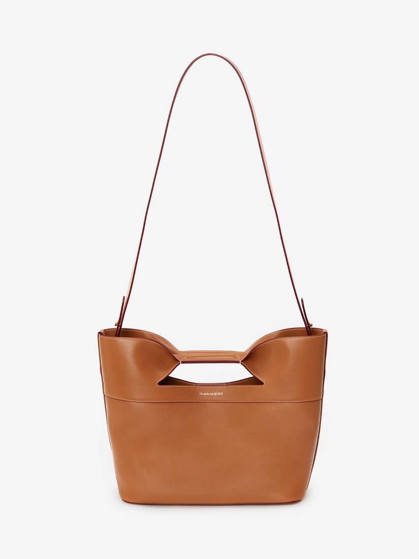 The Bow Small in TAN  Alexander McQueen RO