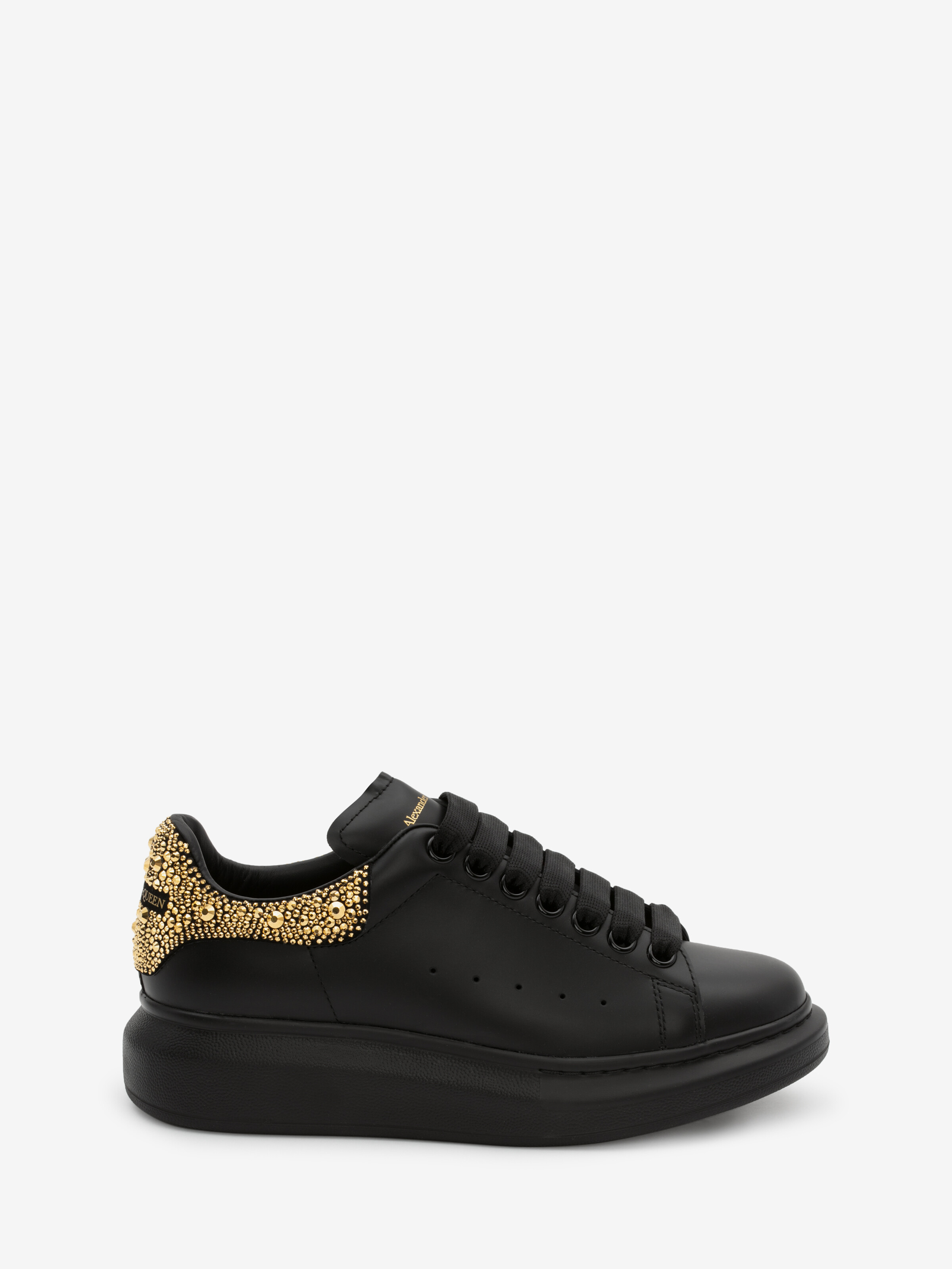 Alexander mcqueen sales gold and black