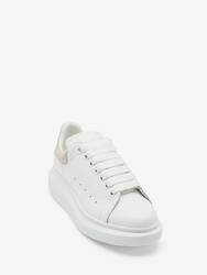 Oversized Sneaker in White/Patchouli | Alexander McQueen US