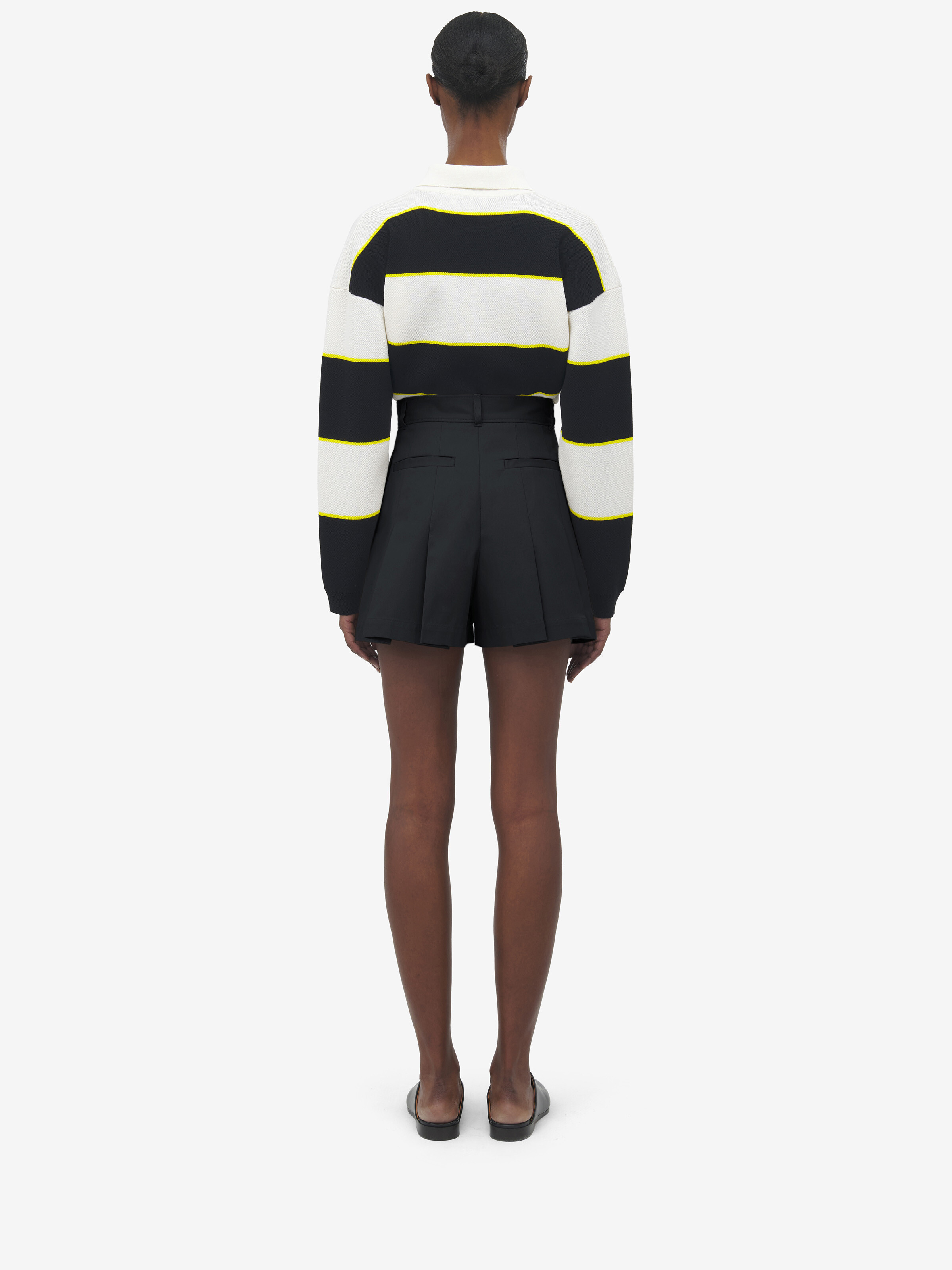 Pleated Shorts