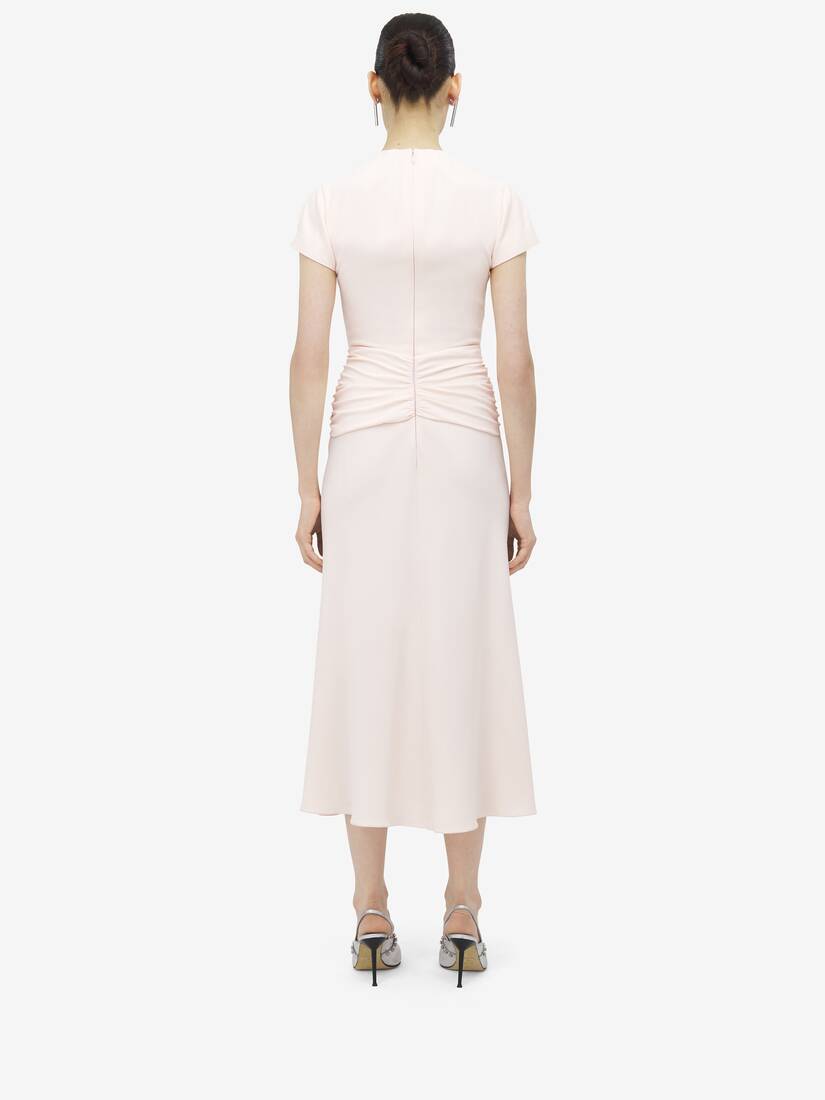 Knot Waist Midi Dress