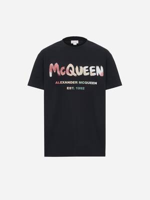 T-shirt Solarised McQueen Graffiti