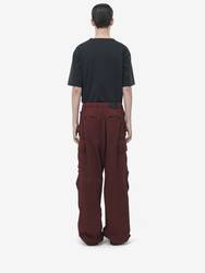 Pleated Cargo Trousers