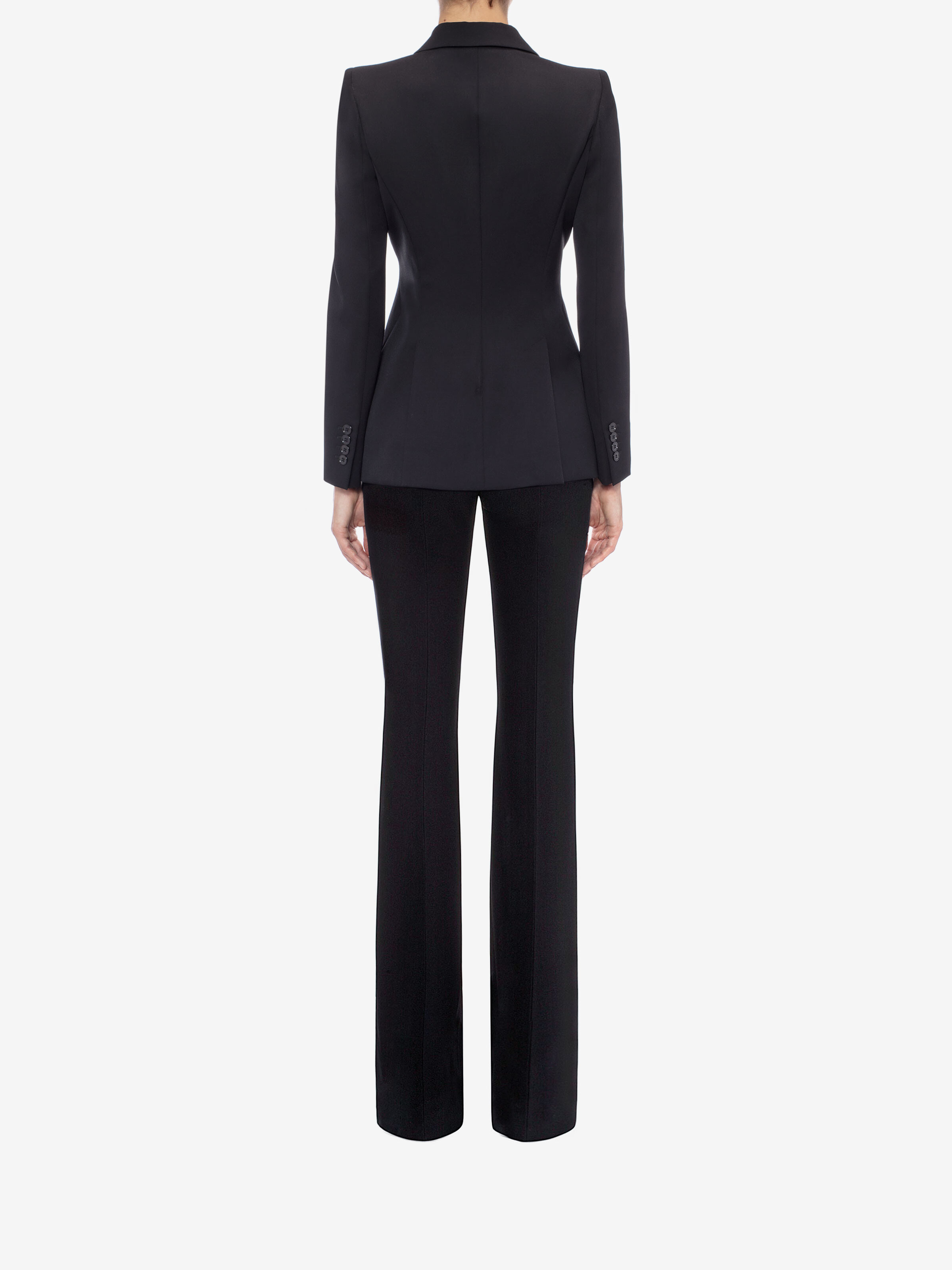 パンツ Alexander McQueen Bootcut trousers Women's Narrow Bootcut Trousers in Black | McQueen US