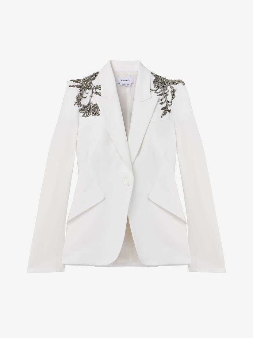 Veste à épaules en pointe Silver Tattoo