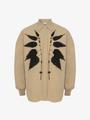 Nettle embroidery shirt