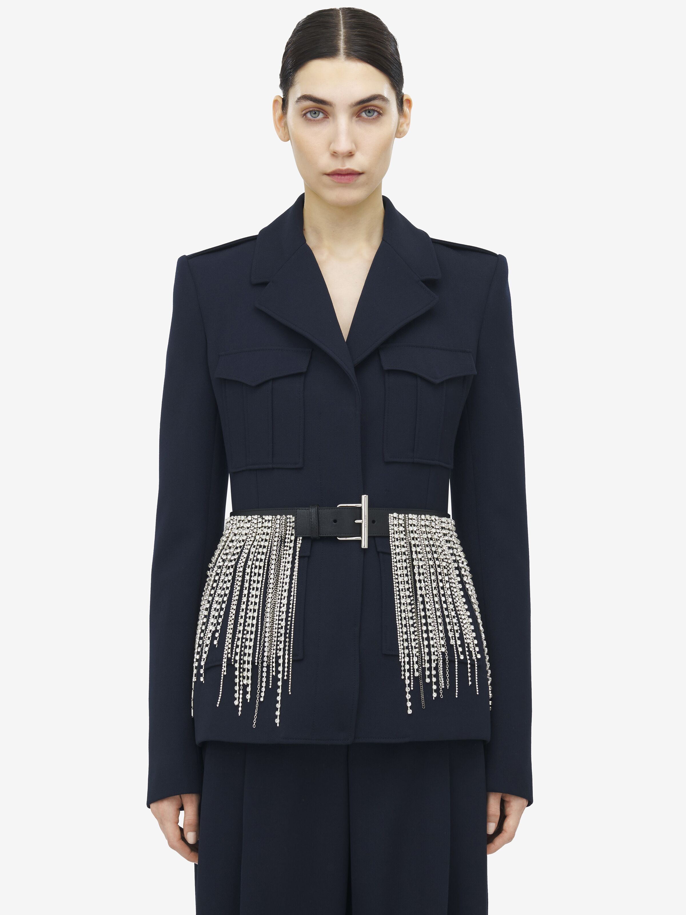 McQueen t-bar belt