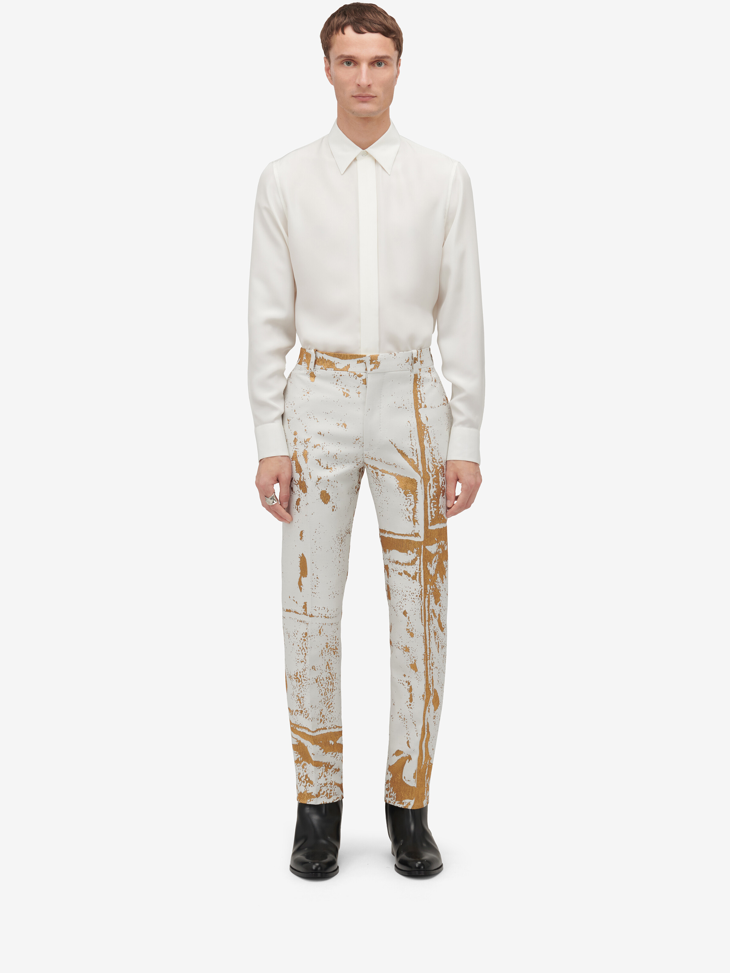 Tailored Cigarette Trousers