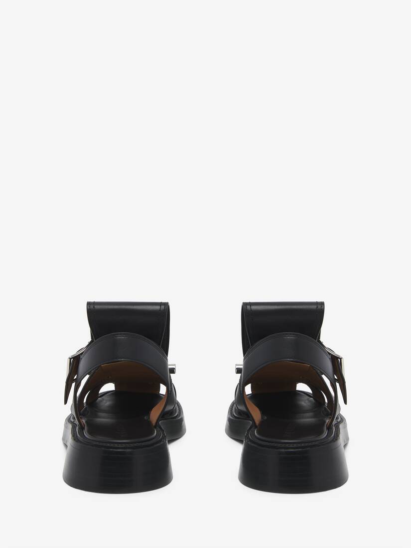T-Bar Caged Sandal