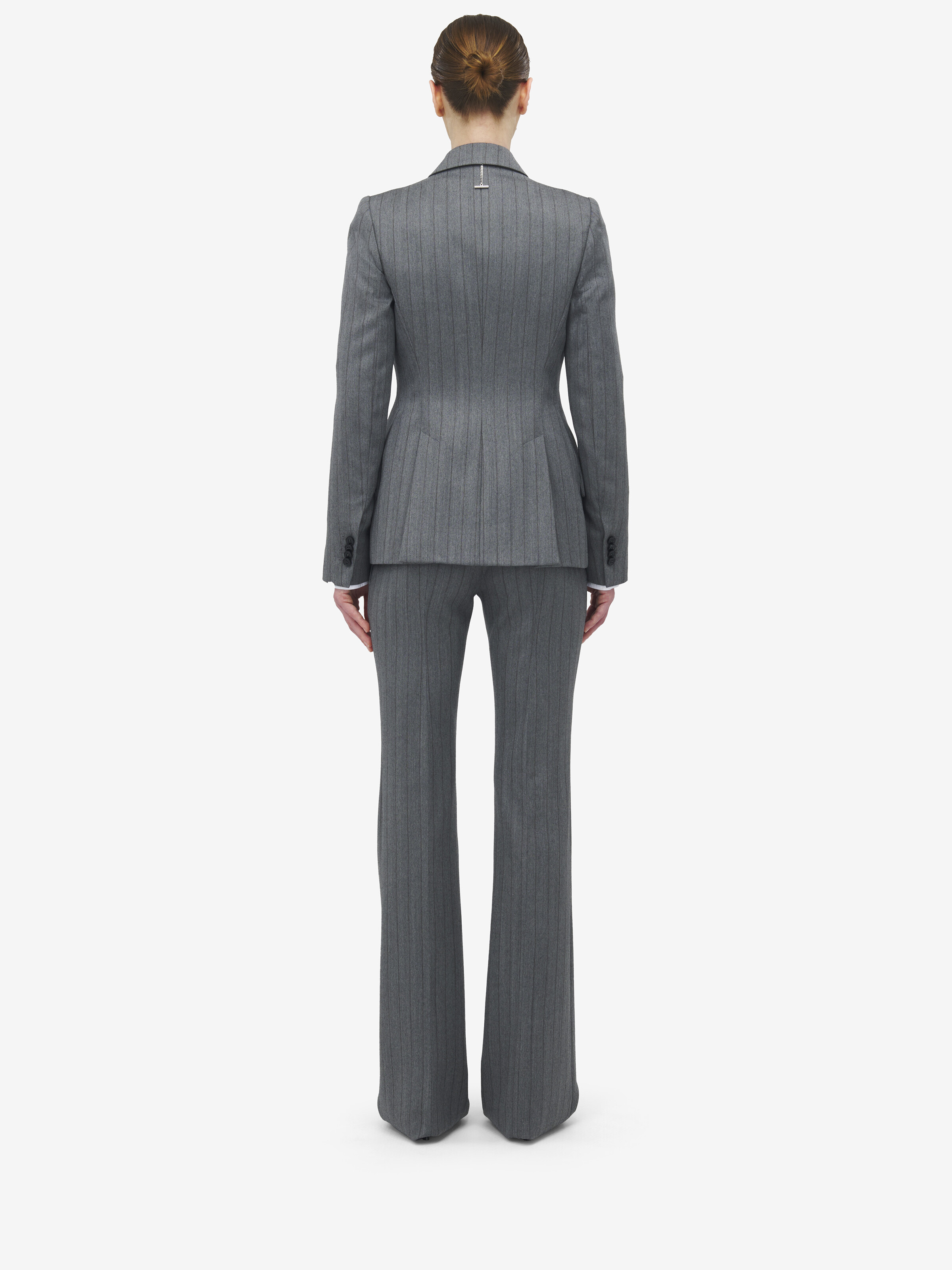 Herringbone Single-breasted Jacket