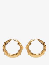 Snake Hoop Earrings