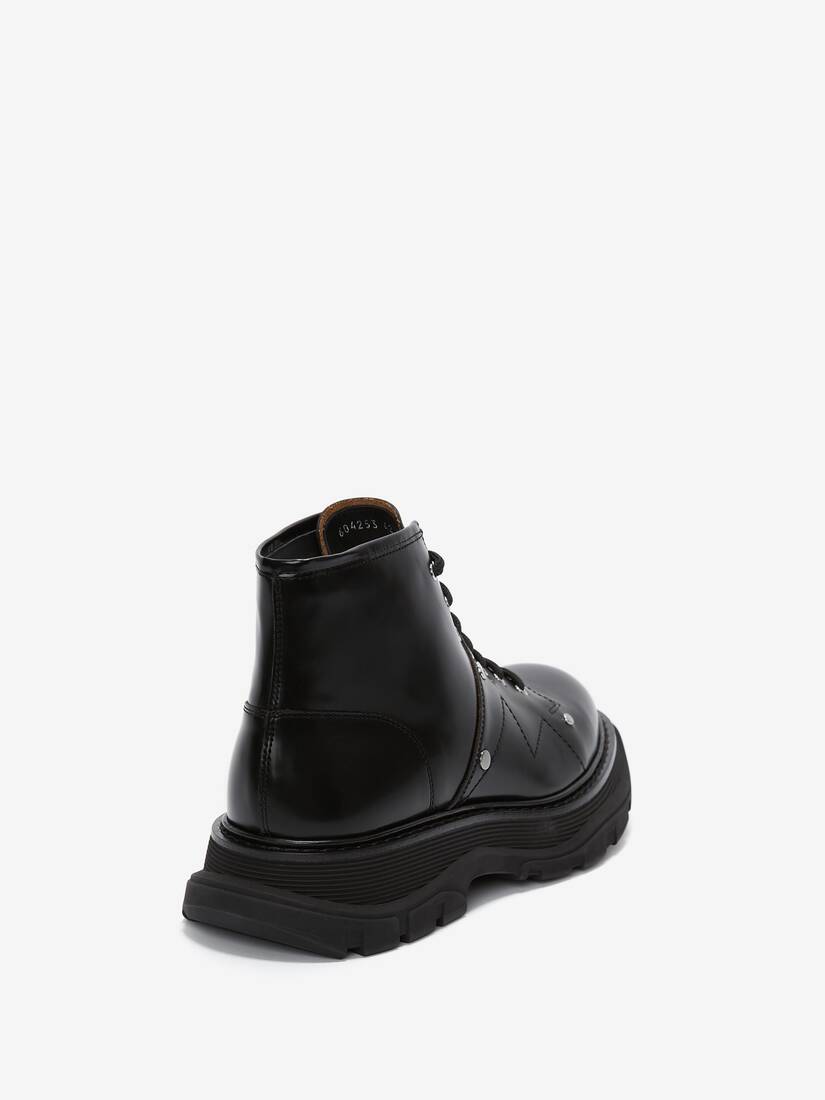 Tread Slick Boot in Black | Alexander McQueen US