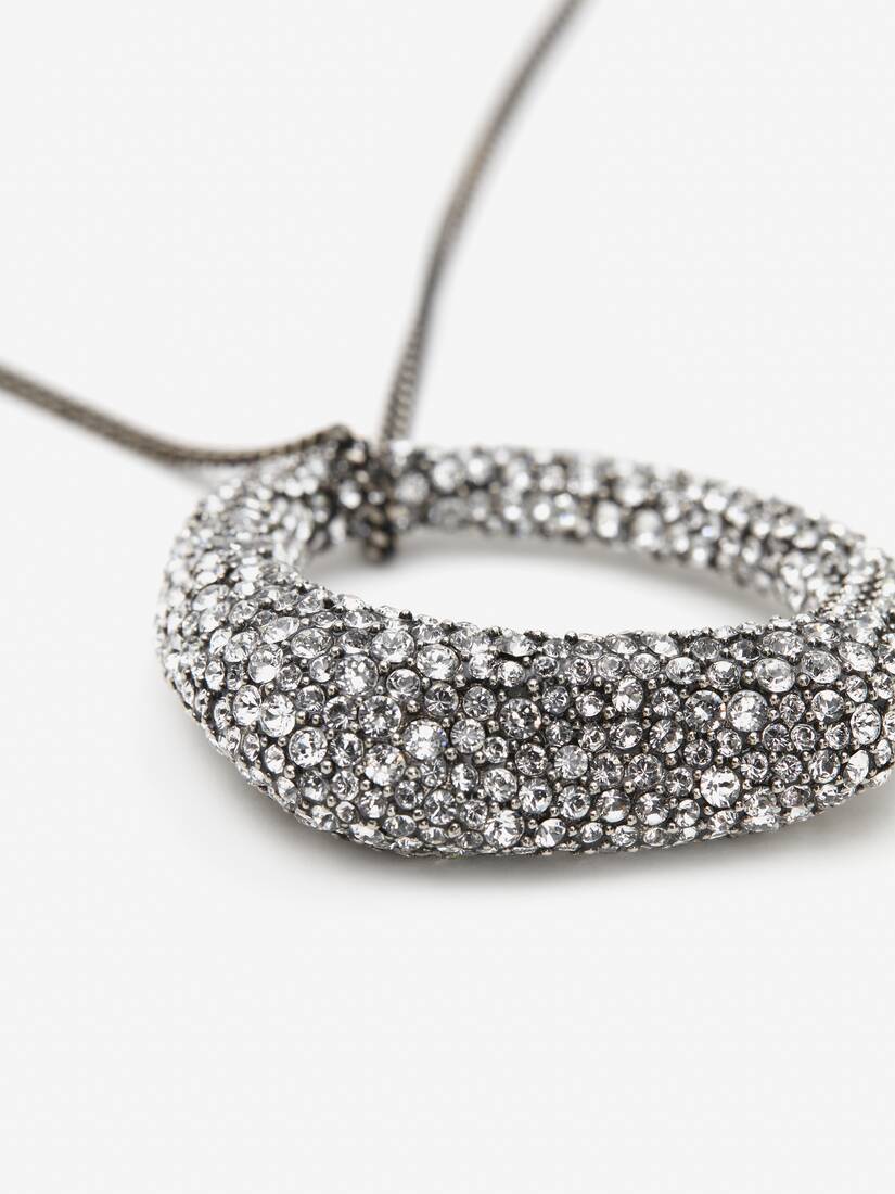 Lange Halskette Mit Pavé