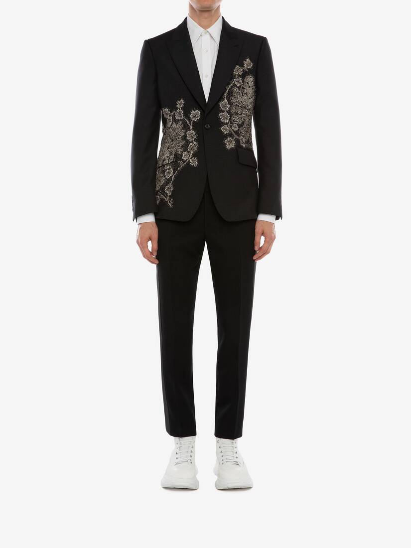 embroidered evening jacket