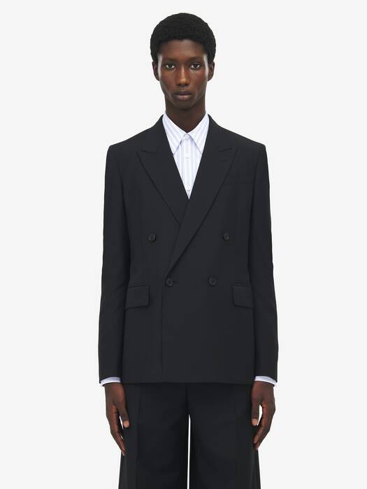 alexander mcqueen*クレープブレザー テーラード ジャケット Small-826353QUAAE1000_F.jpg?v=3