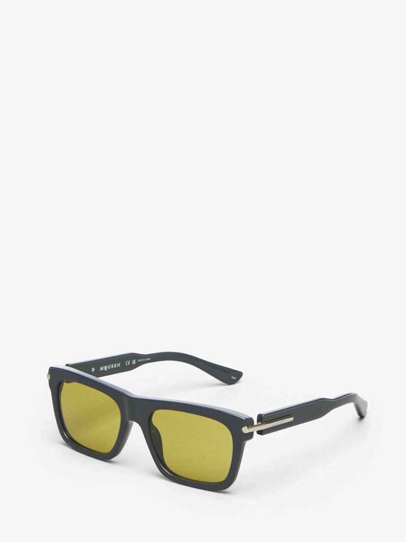 City T-Bar Rectangular Sunglasses