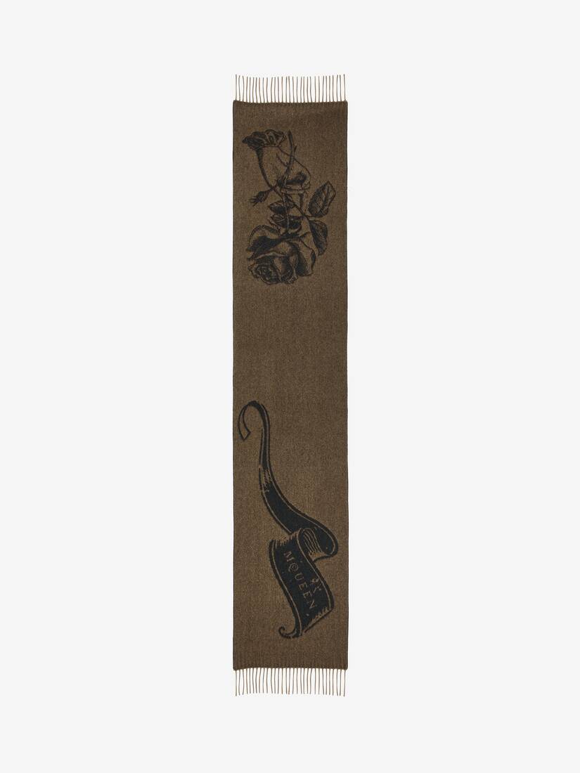 McQueen Tattoo Scarf
