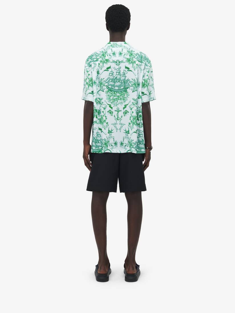 Sailor Tattoo Hawaiian Shirt