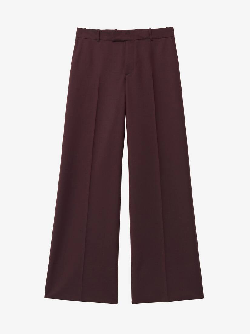 Low Rise Tailored Trousers