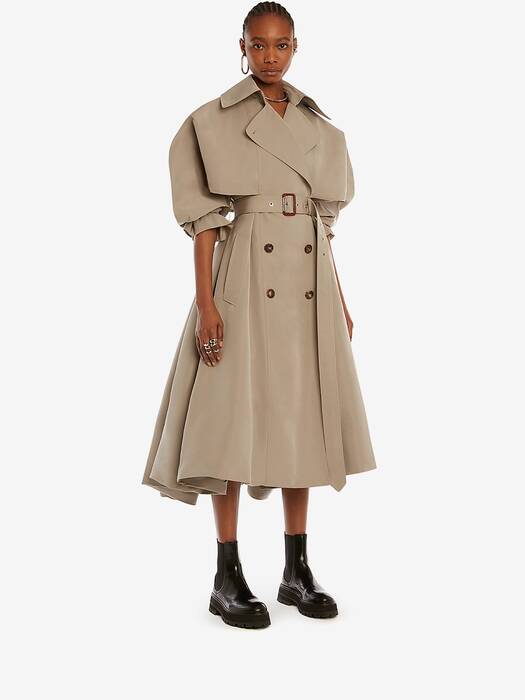 Polyfaille Parachute Trench Coat