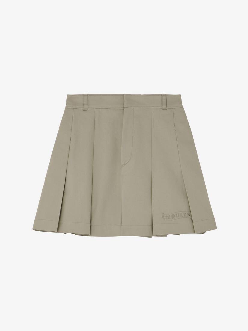 Pleated Shorts