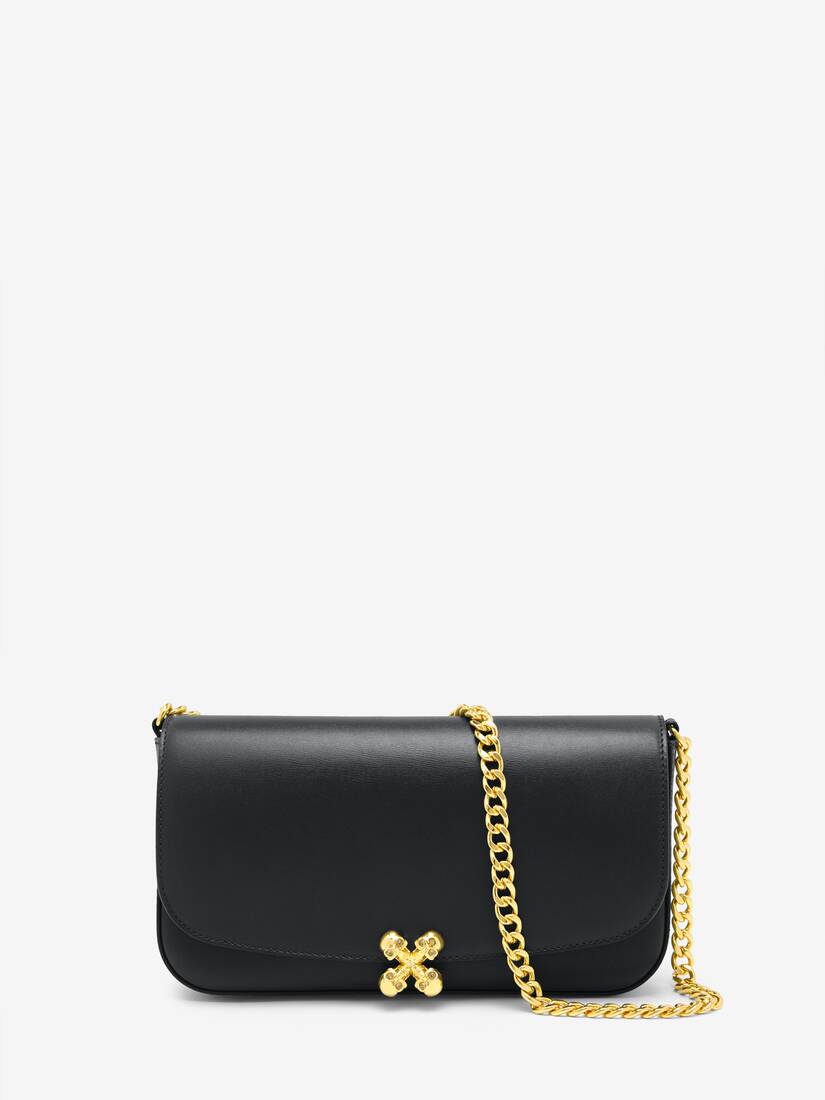 McQueen Skull Flower Bag