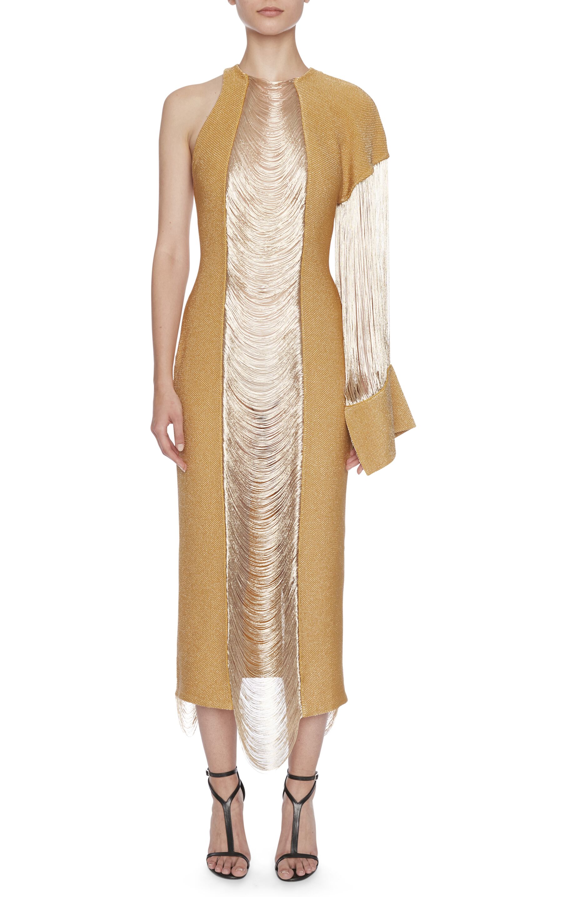 Robe en maille style armure