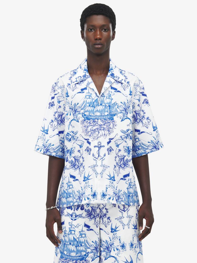 Sailor Tattoo Hawaiian Shirt