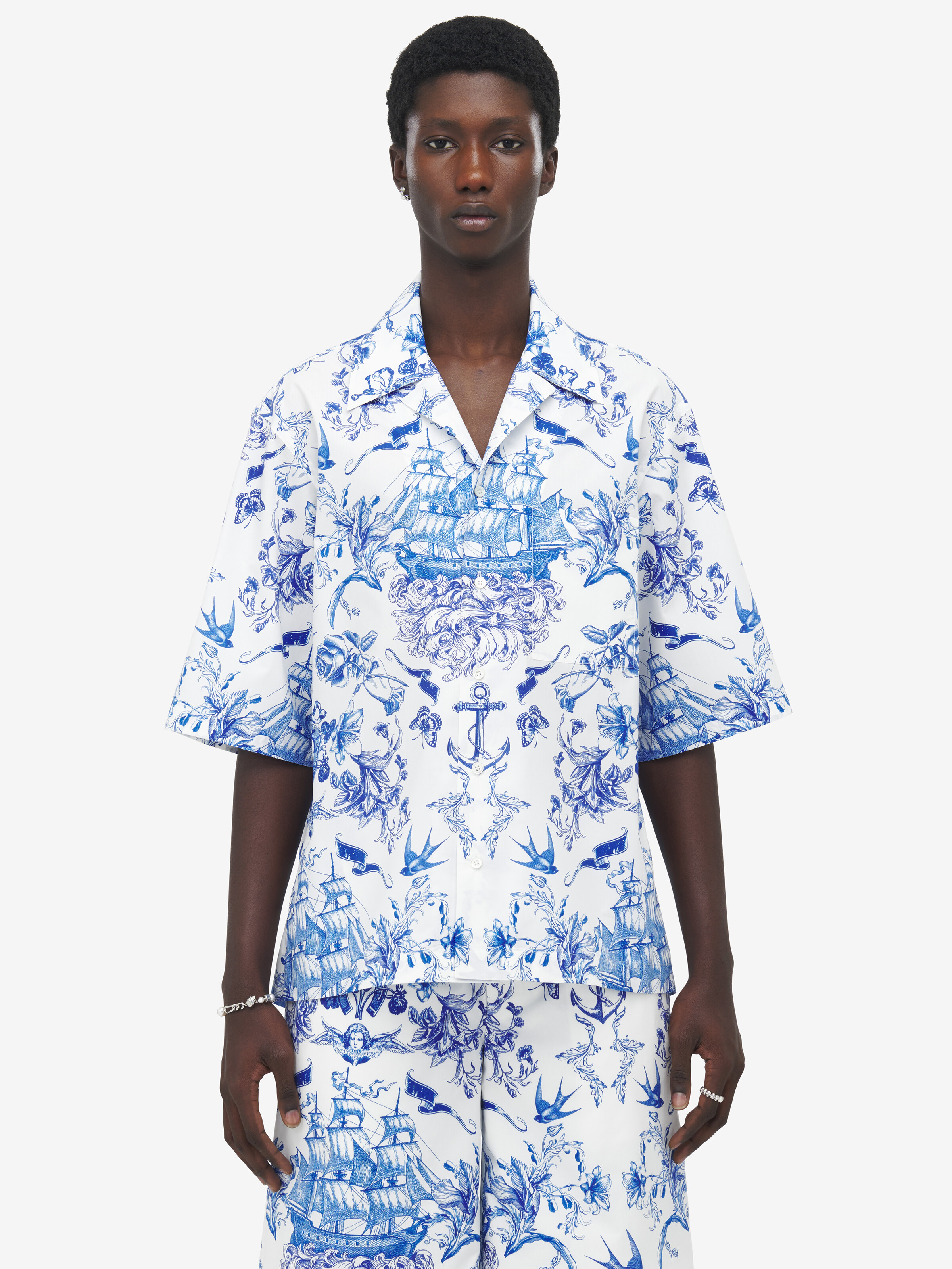 Sailor Tattoo Hawaiian Shirt