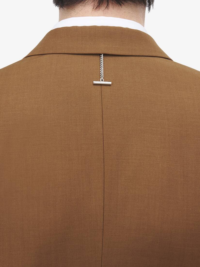 Wool Mohair Single-breasted Jacket