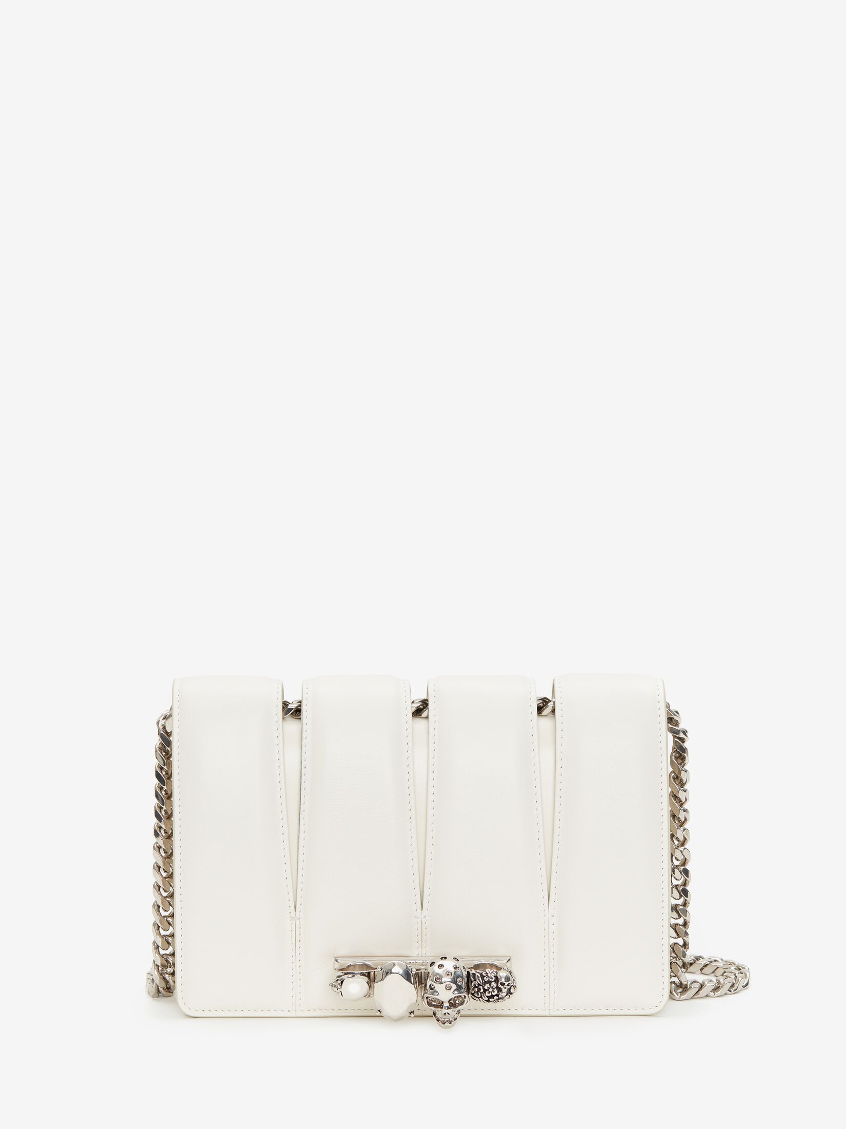 The Slash Bag in Ivory | Alexander McQueen GB